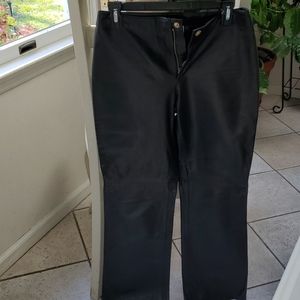 VINTAGE Versace Leather Pants